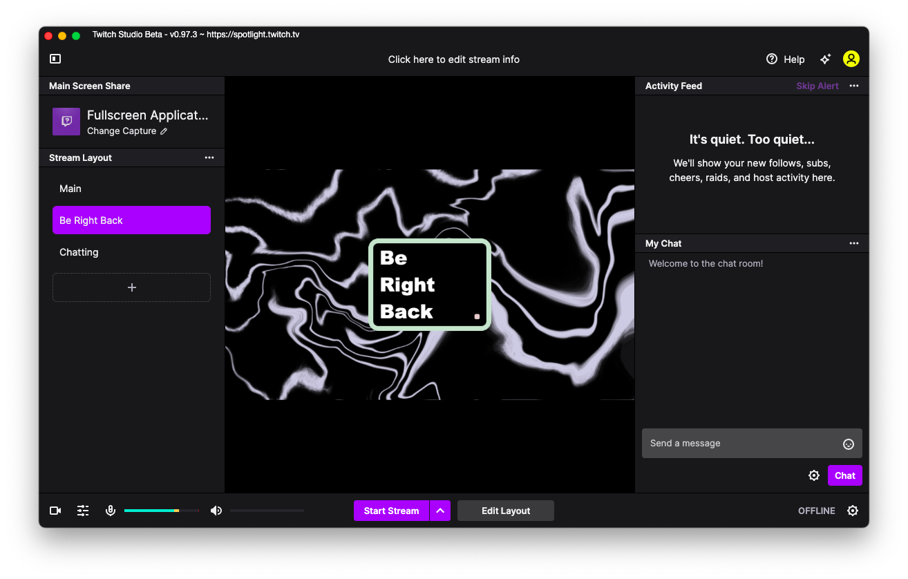 twitch broadcast software for mac